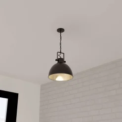 Atmosphera Suspensions En Métal*Suspension "Basalt" Gris