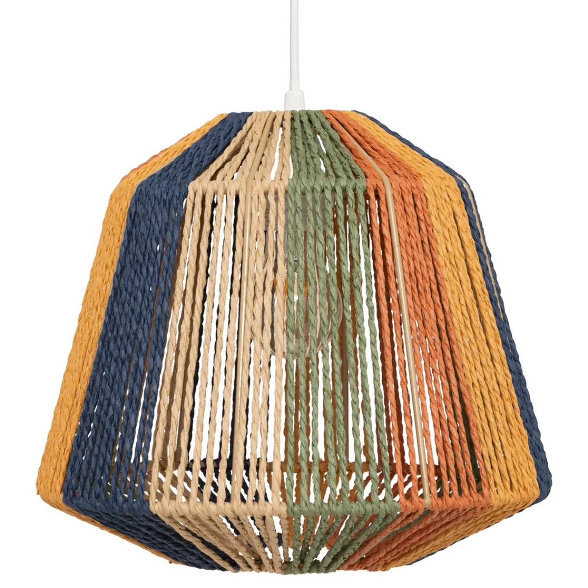 Atmosphera Suspensions En Métal*Suspension en corde "Jily" Beige