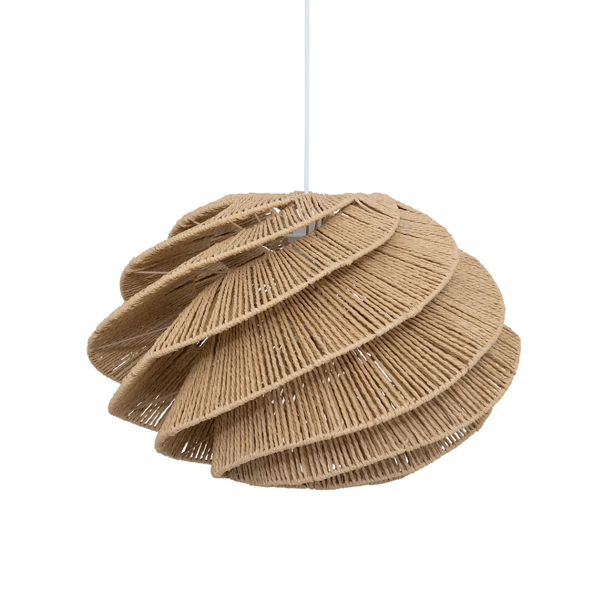 Atmosphera Suspensions En Métal*Suspension en corde "Ozan" Rouge