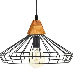 Atmosphera Suspensions En Métal*Suspension filaire "Ben" Noir