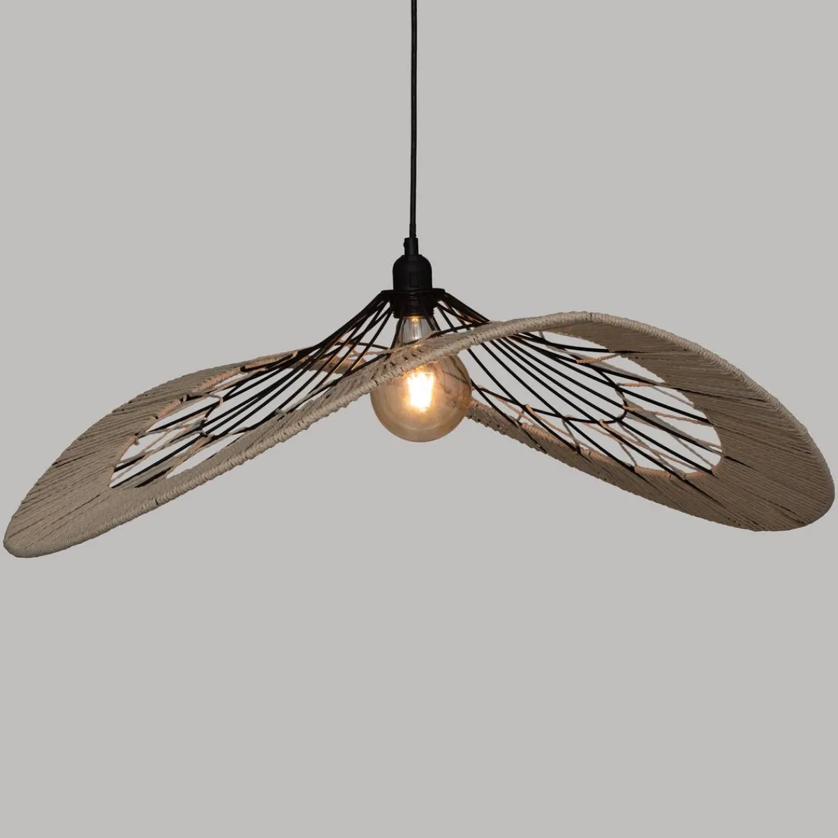Atmosphera Suspensions En Métal*Suspension filaire "Cosy" Noir