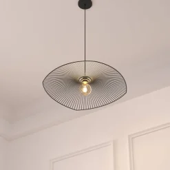 Atmosphera Suspensions En Métal*Suspension filaire "Cuzco" Noir