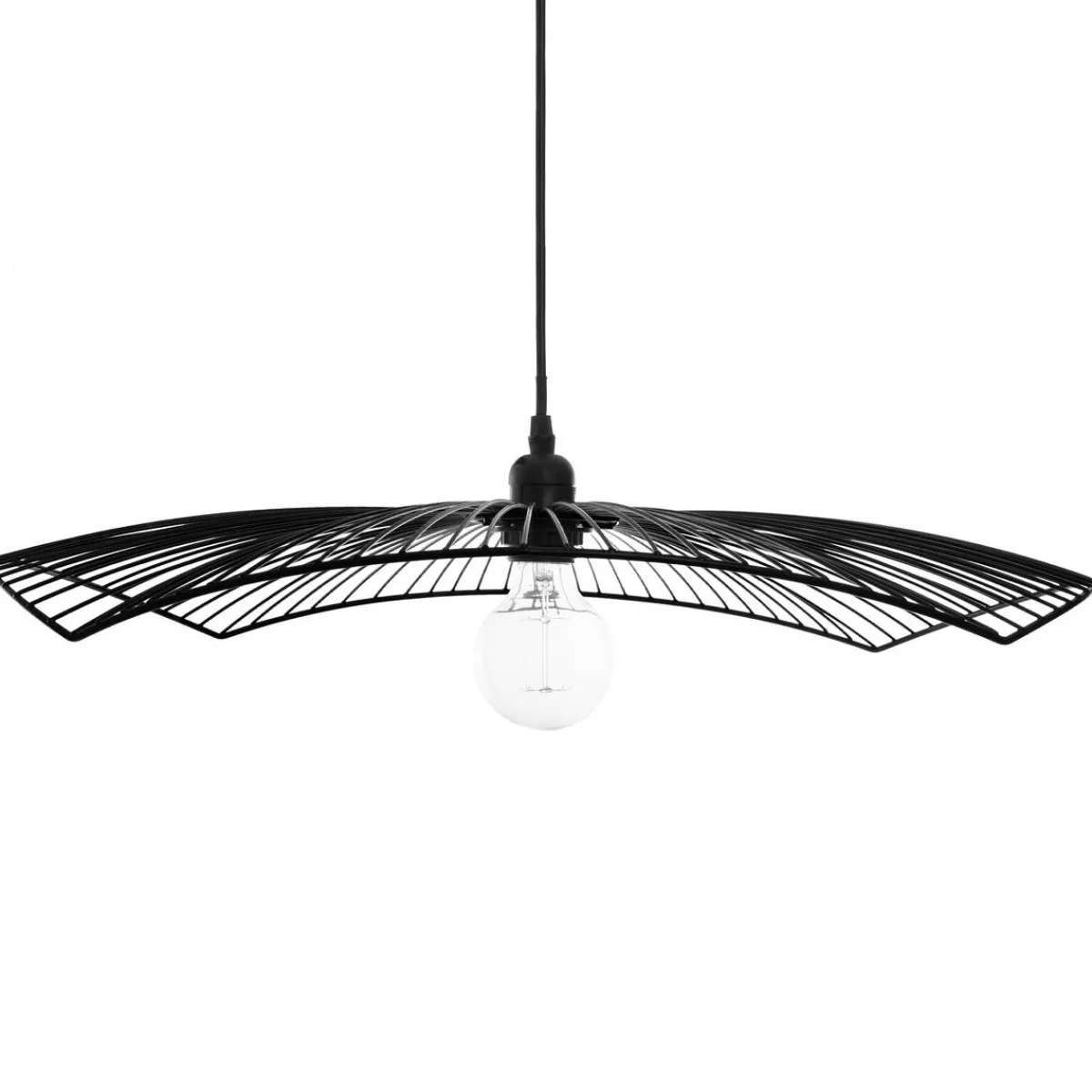 Atmosphera Suspensions En Métal*Suspension filaire "Cuzco" Noir