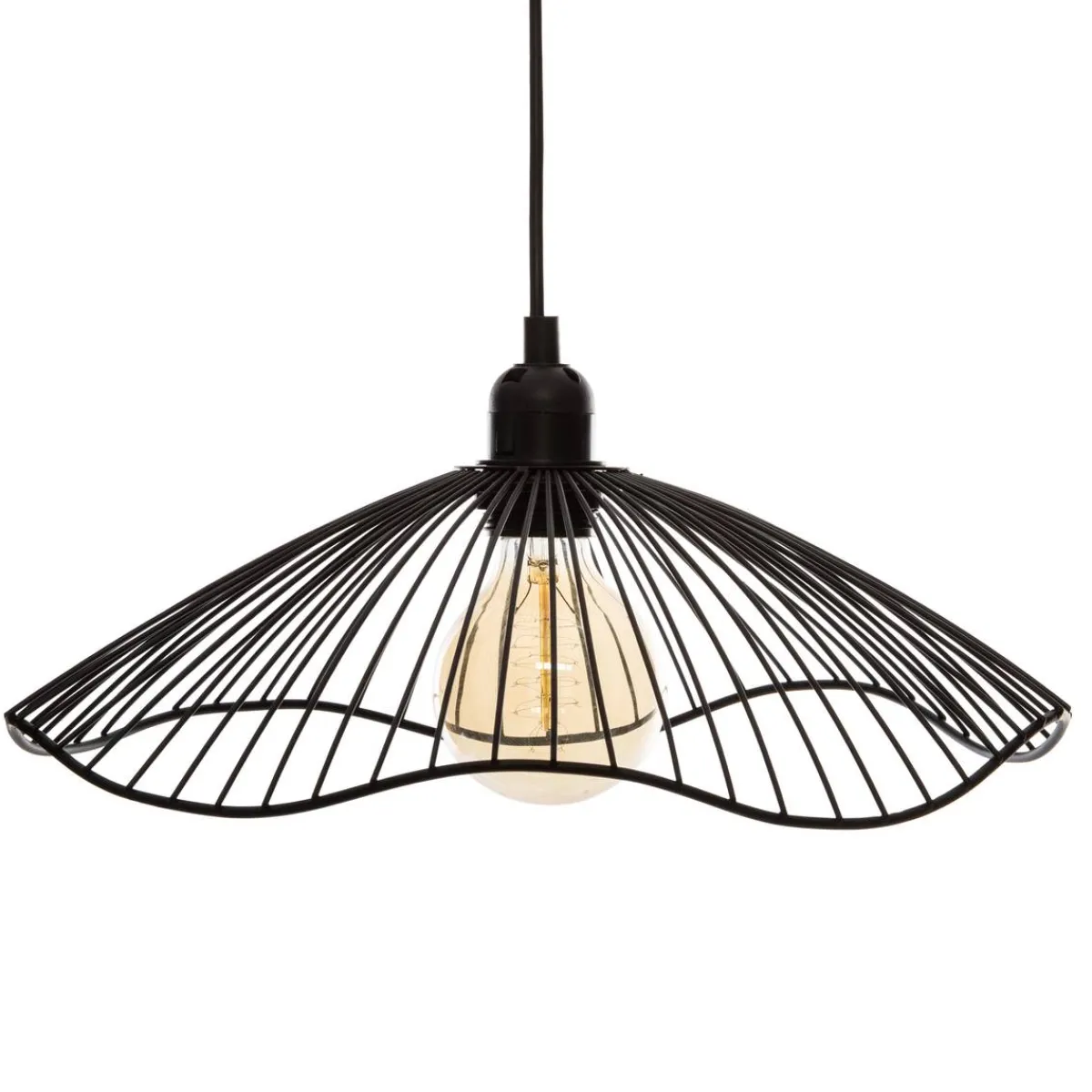Atmosphera Suspensions En Métal*Suspension filaire "Galt" Noir