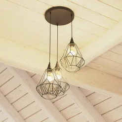 Atmosphera Suspensions En Métal*Suspension filaire "Kaore" Blanc