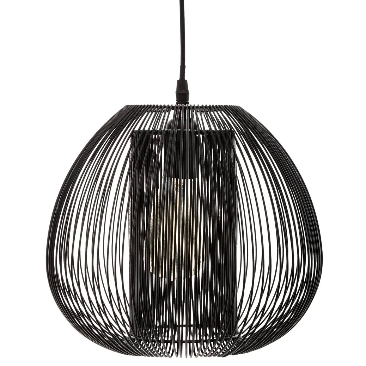 Atmosphera Suspensions En Métal*Suspension filaire "Noda" Noir