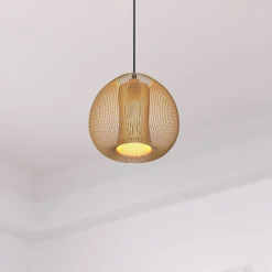 Atmosphera Suspensions En Métal*Suspension filaire "Noda" Beige