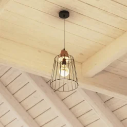 Atmosphera Suspensions En Métal*Suspension filaire "Nut" Blanc