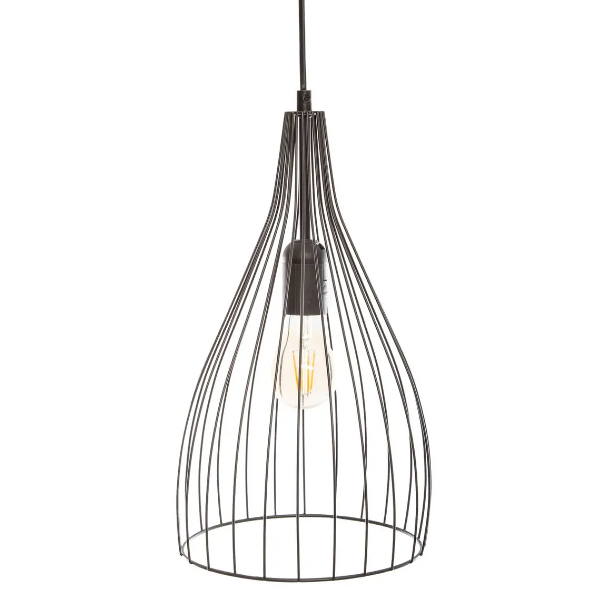 Atmosphera Suspensions En Métal*Suspension filaire "Rita" Noir