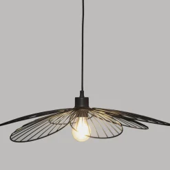 Atmosphera Suspensions En Métal*Suspension "Fleur" Noir