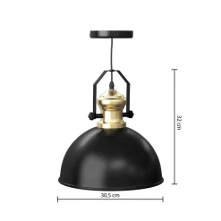 Atmosphera Suspensions En Métal*Suspension "Flower" Noir