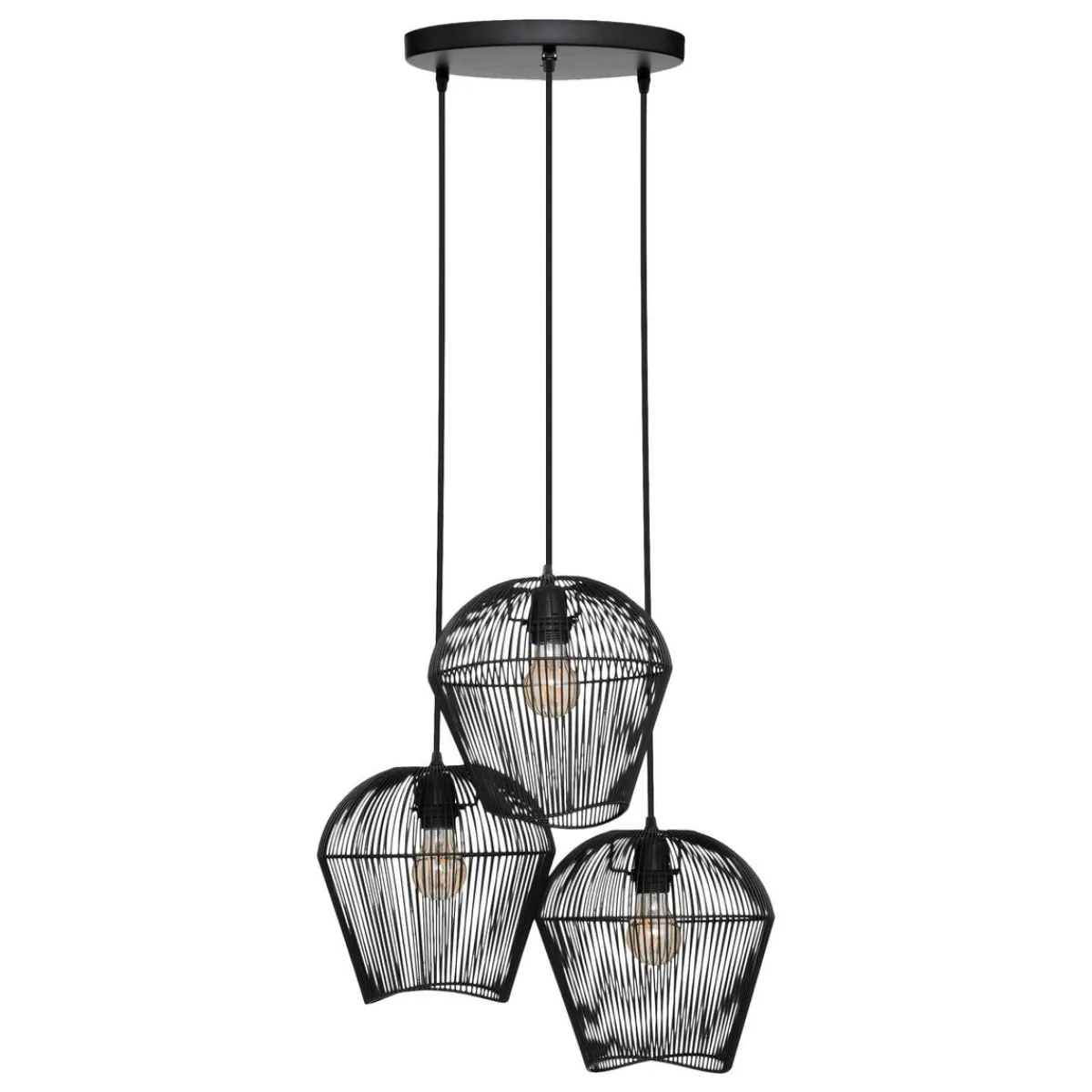 Atmosphera Suspensions En Métal*Suspension "Jena" Noir