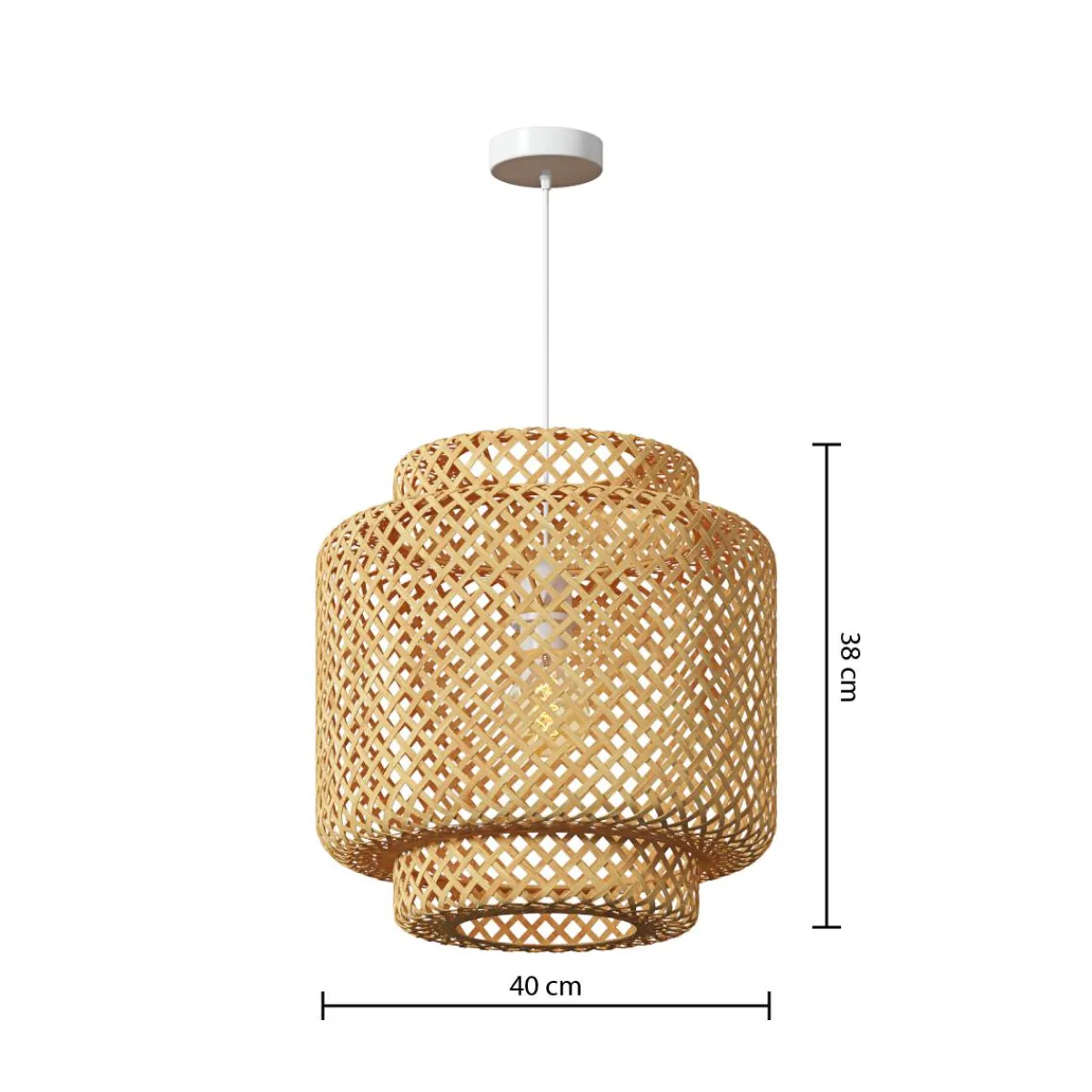 Atmosphera Suspensions Naturelles*Suspension "Liby" Beige