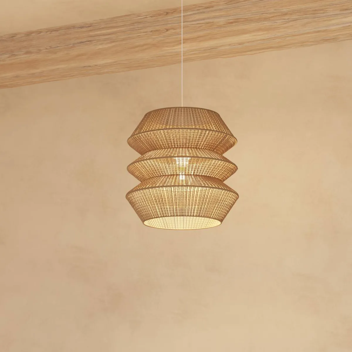 Atmosphera Suspensions Naturelles*Suspension "Liza" Bambou