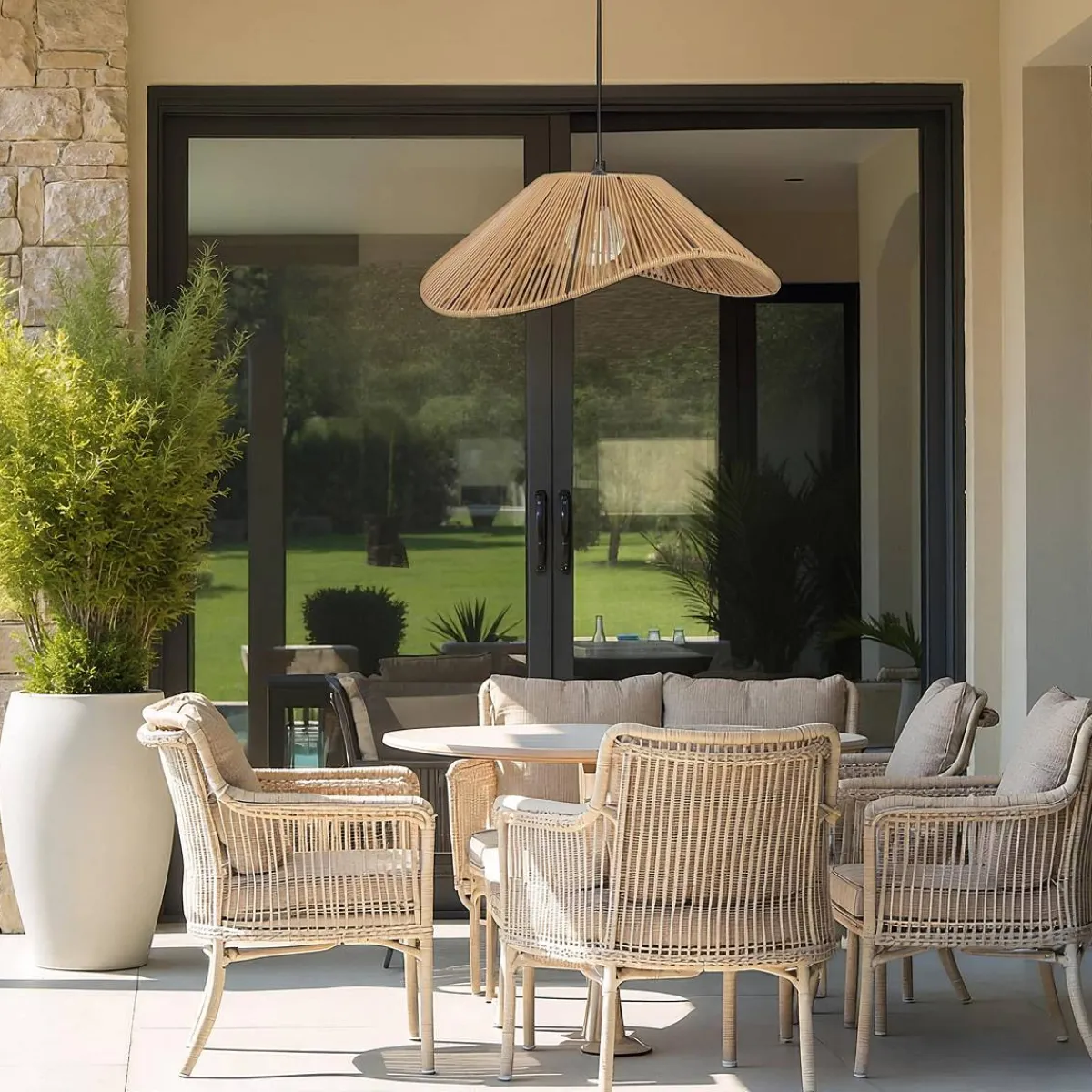 Atmosphera Suspensions Naturelles*Suspension "Myha " Blanc