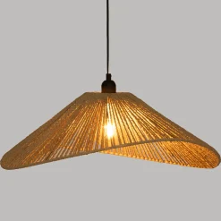 Atmosphera Luminaires|Suspensions Naturelles*Suspension "Myha" Boisnaturel
