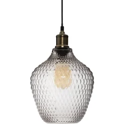 Atmosphera Suspensions En Verre*Suspension "Omaha" Doré