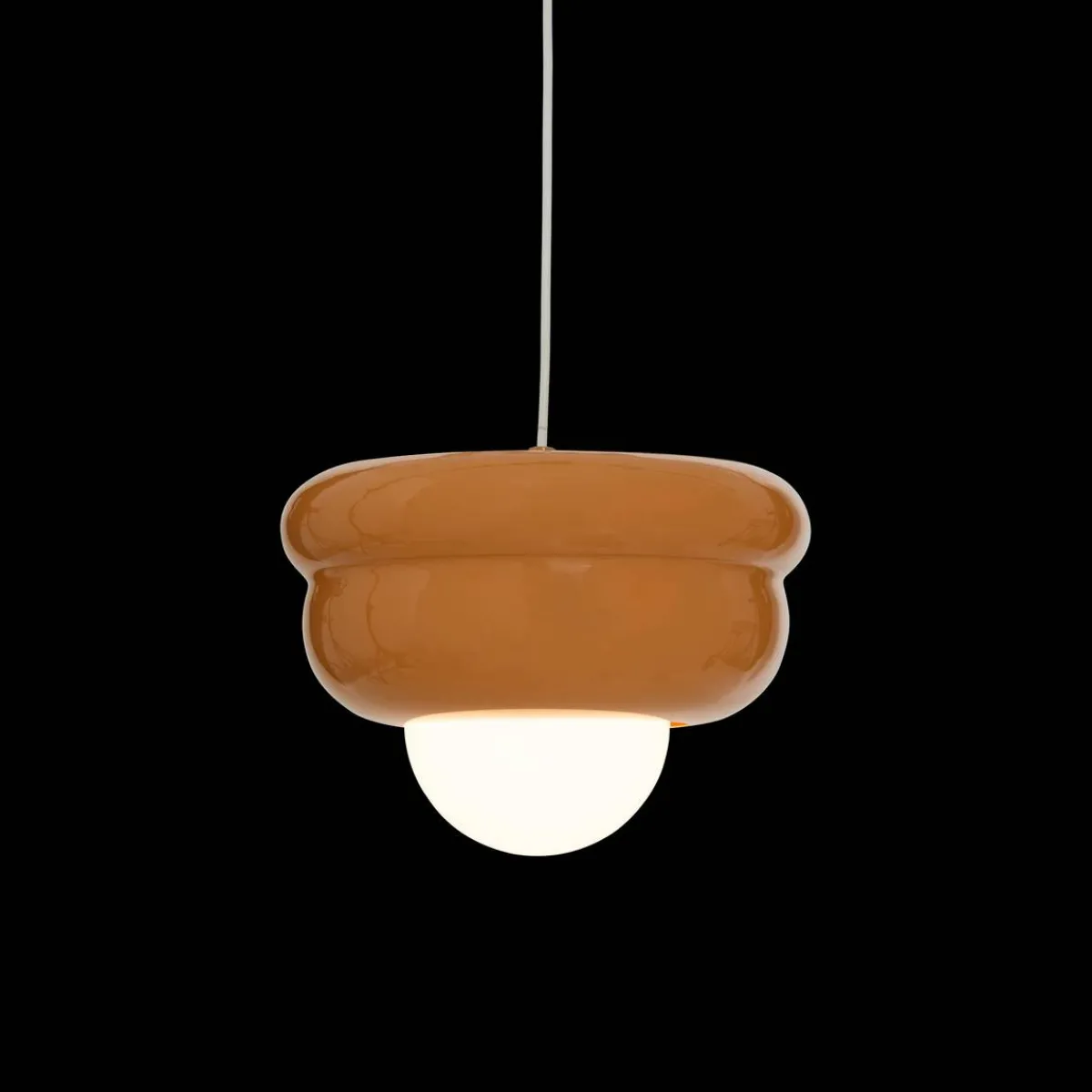 Atmosphera Suspensions En Métal*Suspension "Patty" Blanc