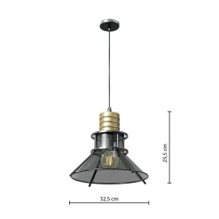 Atmosphera Suspensions En Métal*Suspension "Rodo" Orange