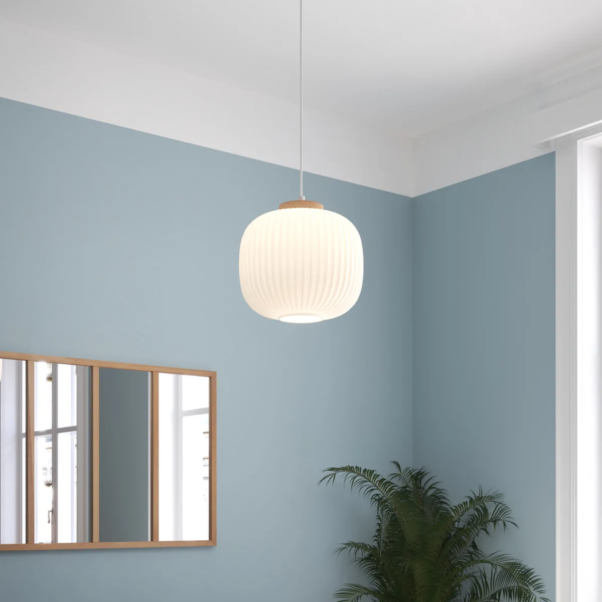 Atmosphera Suspensions En Verre*Suspension verre "Travis" Noir