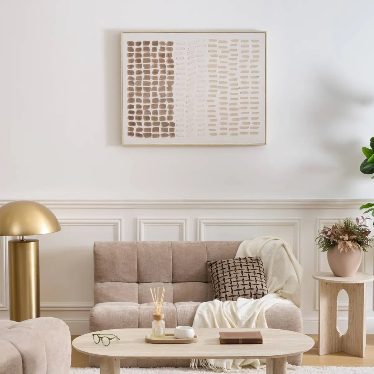 Atmosphera Tables Basses|Voir Tout *Table basse "Anaya" Blanc