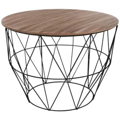 Atmosphera Tables Basses*Table basse "Atomic" Noir