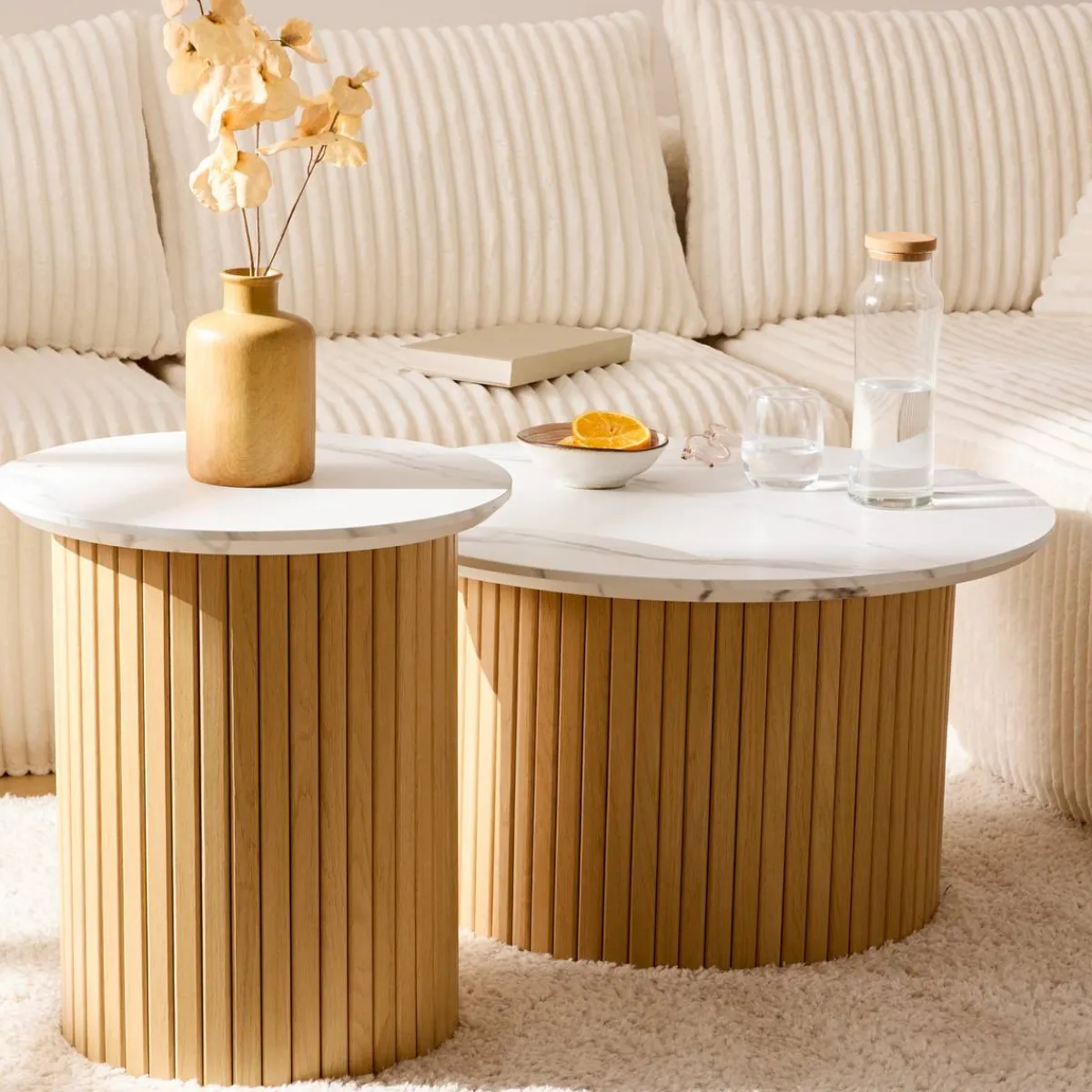 Atmosphera Tables Basses|Voir Tout *Table basse "Homelya" Boisnaturel