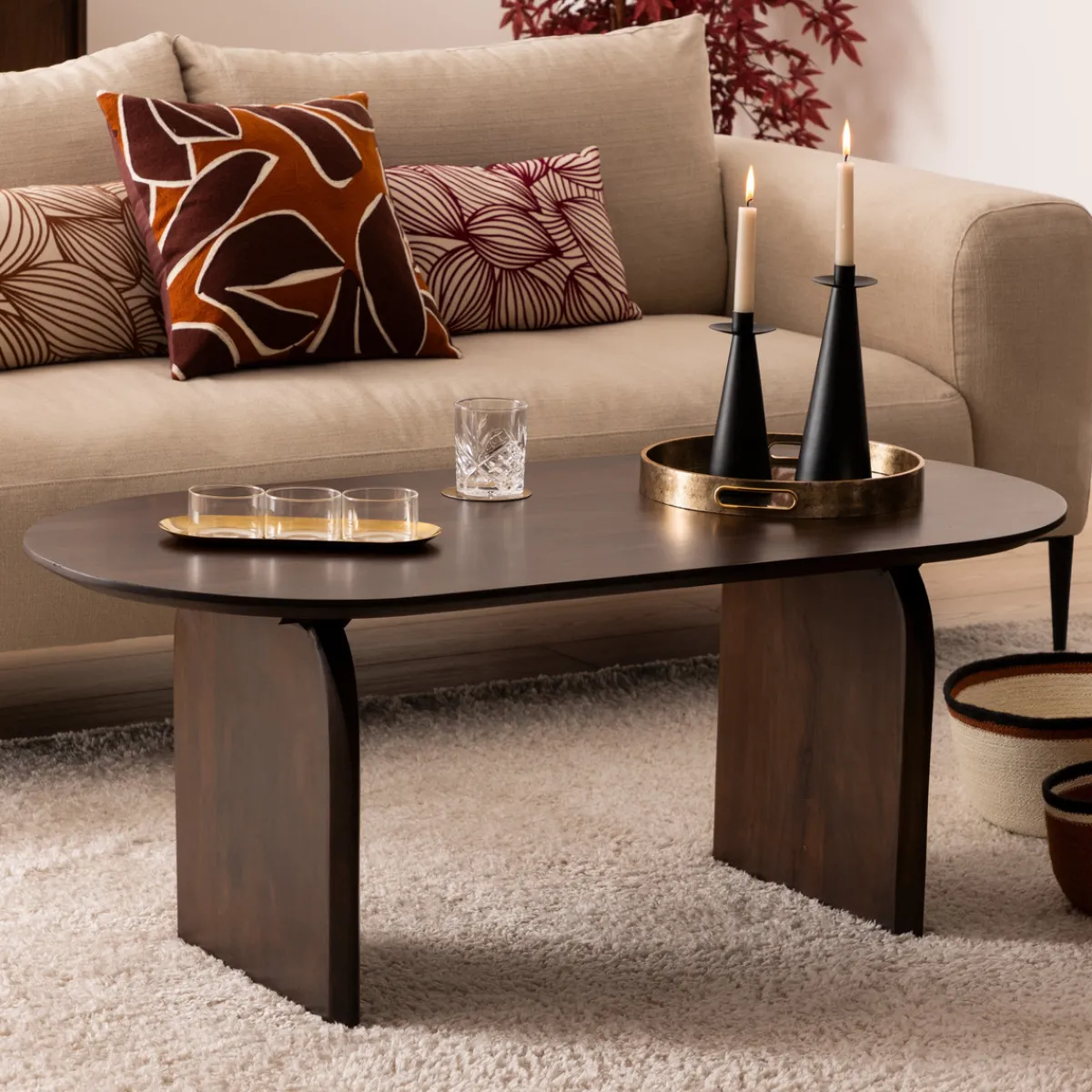 Atmosphera Tables Basses|Voir Tout *Table basse "Isana" Boisnaturel
