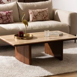 Atmosphera Tables Basses|Voir Tout *Table basse "Jivan" Argent