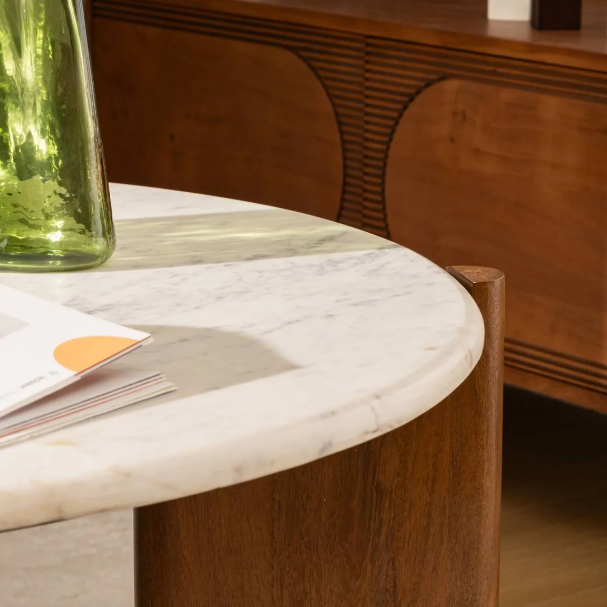 Atmosphera Tables Basses|Voir Tout *Table basse "Nanda" Beige
