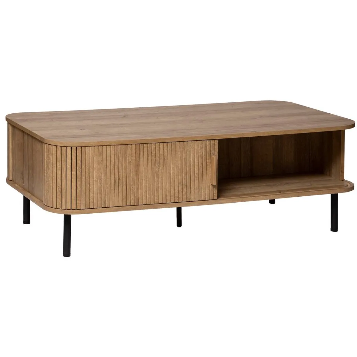 Atmosphera Tables Basses|Voir Tout *Table basse 2 portes "Colva" Marron