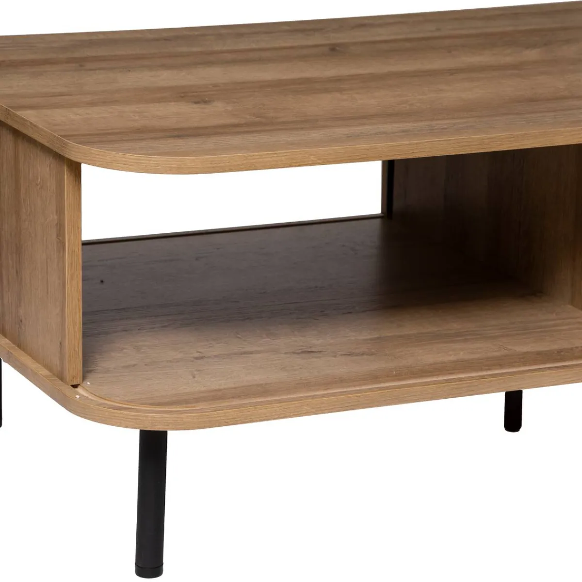 Atmosphera Tables Basses|Voir Tout *Table basse 2 portes "Colva" Marron