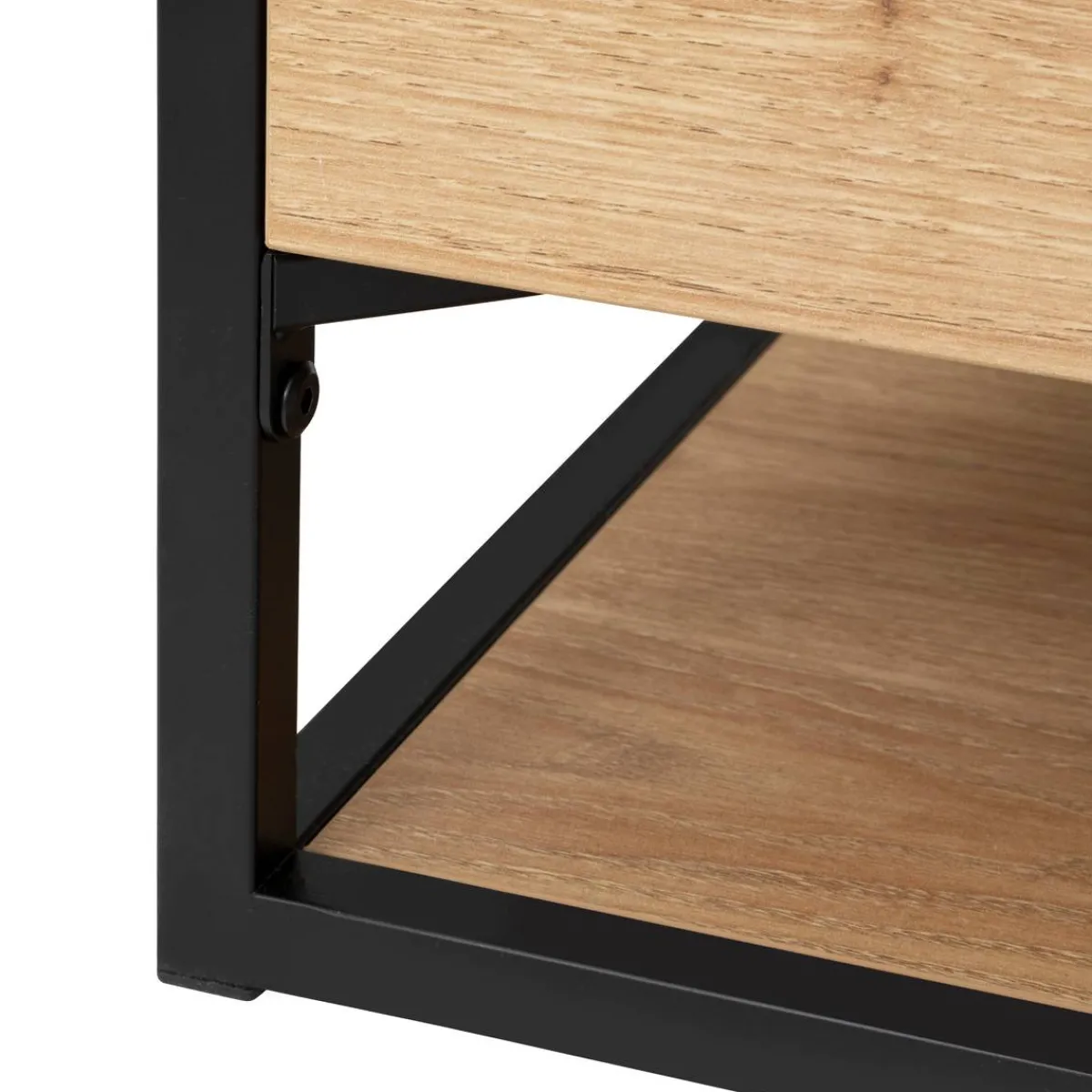 Atmosphera Tables Basses|Voir Tout *Table basse 2 tiroirs "Aldea" Transparent