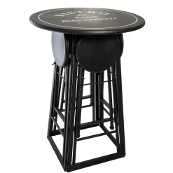 Atmosphera Mobilier D'Extérieur|Tables À Manger*Table 4 chaises d'extérieur Multicolore