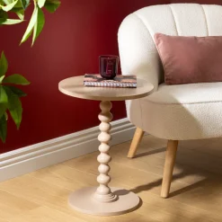 Atmosphera Tables D'Appoint*Table d'appoint "Alix" Jaunemoutarde