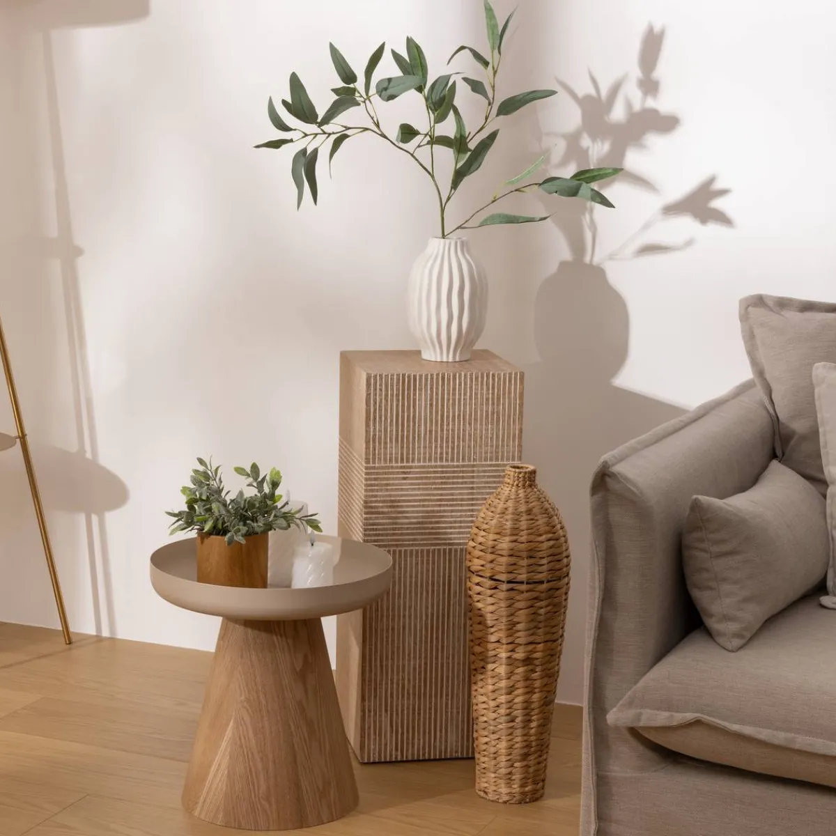 Atmosphera Tables D'Appoint*Table d'appoint "Hercyna" Noir