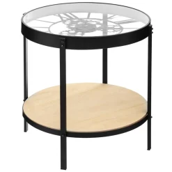 Atmosphera Tables D'Appoint*Table d'appoint horloge Vertdegris