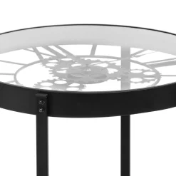 Atmosphera Tables D'Appoint*Table d'appoint horloge Vertdegris