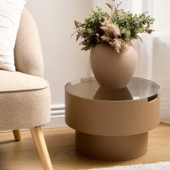 Atmosphera Tables D'Appoint*Table d'appoint "Karun" Sable