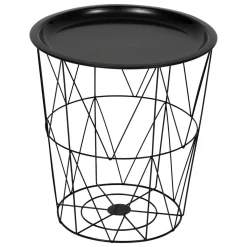 Atmosphera Tables D'Appoint*Table d'appoint "Kumi" Noir