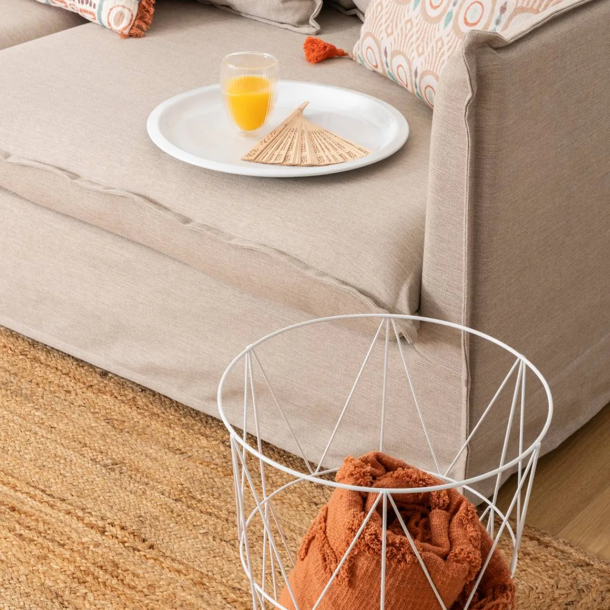 Atmosphera Tables D'Appoint*Table d'appoint "Kumi" Noir