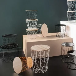 Atmosphera Tables D'Appoint*Table d'appoint "Kumi" Moccha