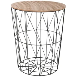 Atmosphera Tables D'Appoint*Table d'appoint "Kumi" Noir