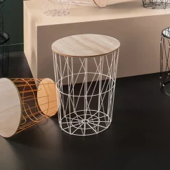 Atmosphera Tables D'Appoint*Table d'appoint "Kumi" Noir