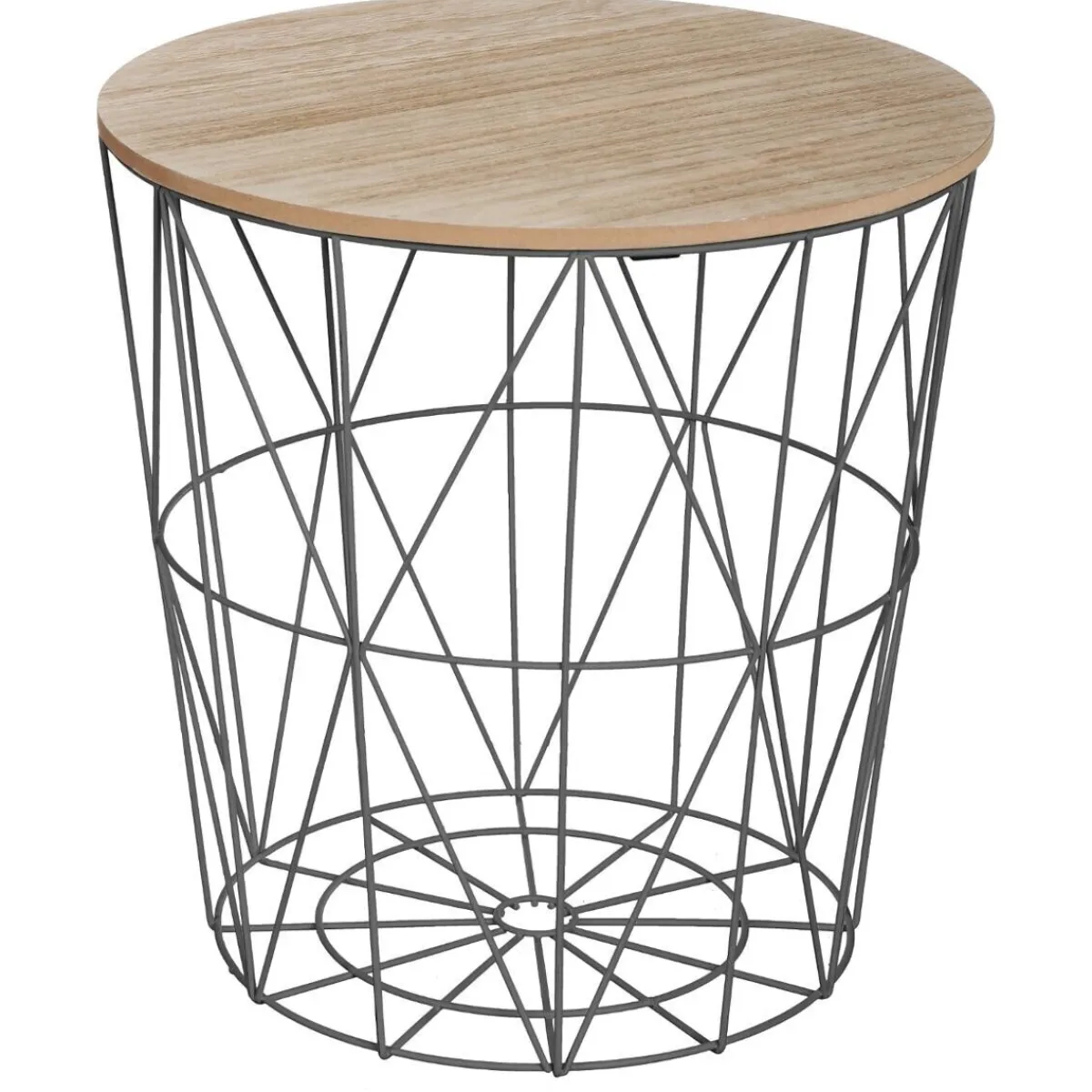 Atmosphera Tables D'Appoint*Table d'appoint "Kumi" Blanc