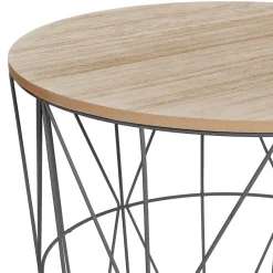 Atmosphera Tables D'Appoint*Table d'appoint "Kumi" Blanc