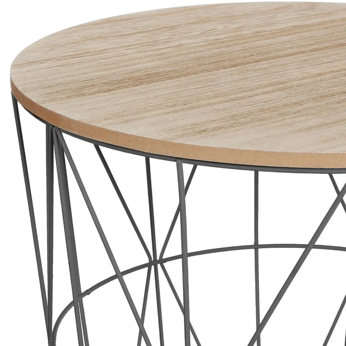 Atmosphera Tables D'Appoint*Table d'appoint "Kumi" Blanc