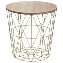 Atmosphera Tables D'Appoint*Table d'appoint "Kumi" Boisnaturel