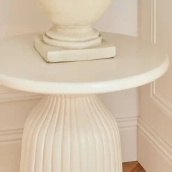 Atmosphera Voir Tout |Tables D'Appoint*Table d'appoint "Mudan" Ivoire