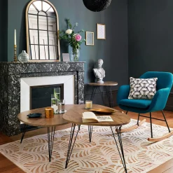 Atmosphera Tables Basses*Table d'appoint "Neile" Beige